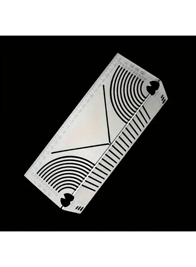 Adjustable Metal Marking Tool 90 Degree Accuracy Line Trimmer 20 65 For Woodworking DIY - Image 1