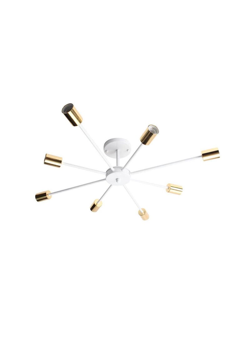 Cluc Steco Chandelier - 8 Branches - White  - Image 3