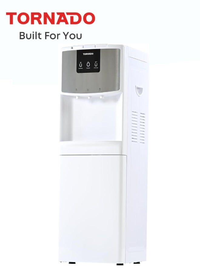 Tornado Water Dispenser Top Loading with Bottom Cabinet Hot & Cold 3 Taps White TWD-L3T3RE-W TWD-L3T3RE-W white - Image 5