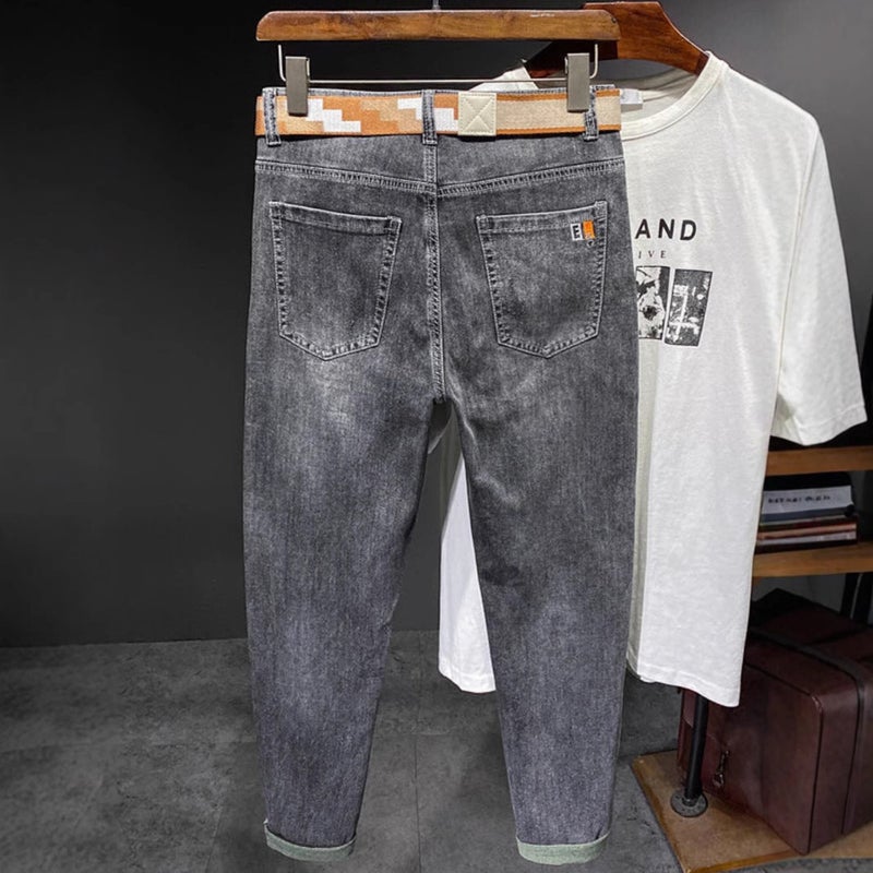 Unisex Classic Denim Jeans Loose Fit Daily Outdoor Wear - Image 5