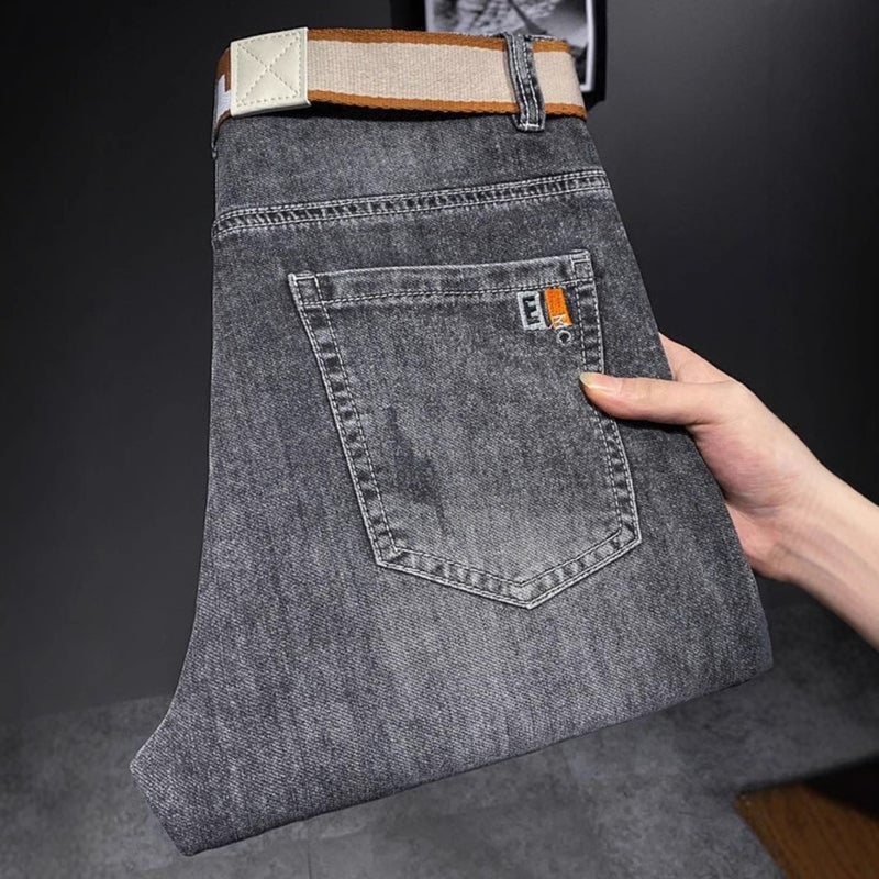 Unisex Classic Denim Jeans Loose Fit Daily Outdoor Wear - Image 4