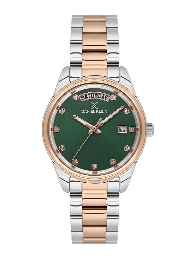 DANIEL KLEIN DANIEL KLEIN PREMIUM WOMENS MULTICOLOUR STRAP WATCH - DK.1.13718-5  - Image 2