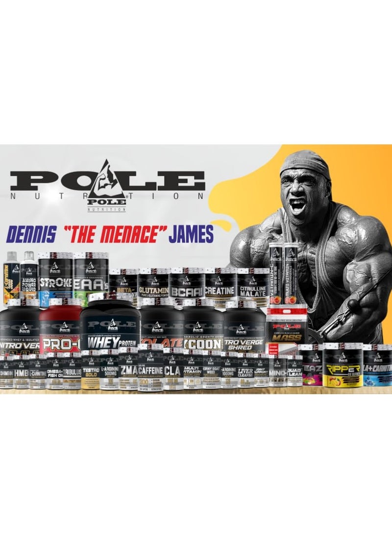 POLE NUTRITION - CLA 1000mg 120 Softgels - Lean Muscle & Fat Loss Support - Image 1