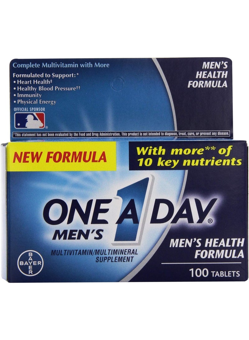 وان-أ-داي Men's Complete Multivitamin 100 Tablets - Image 3