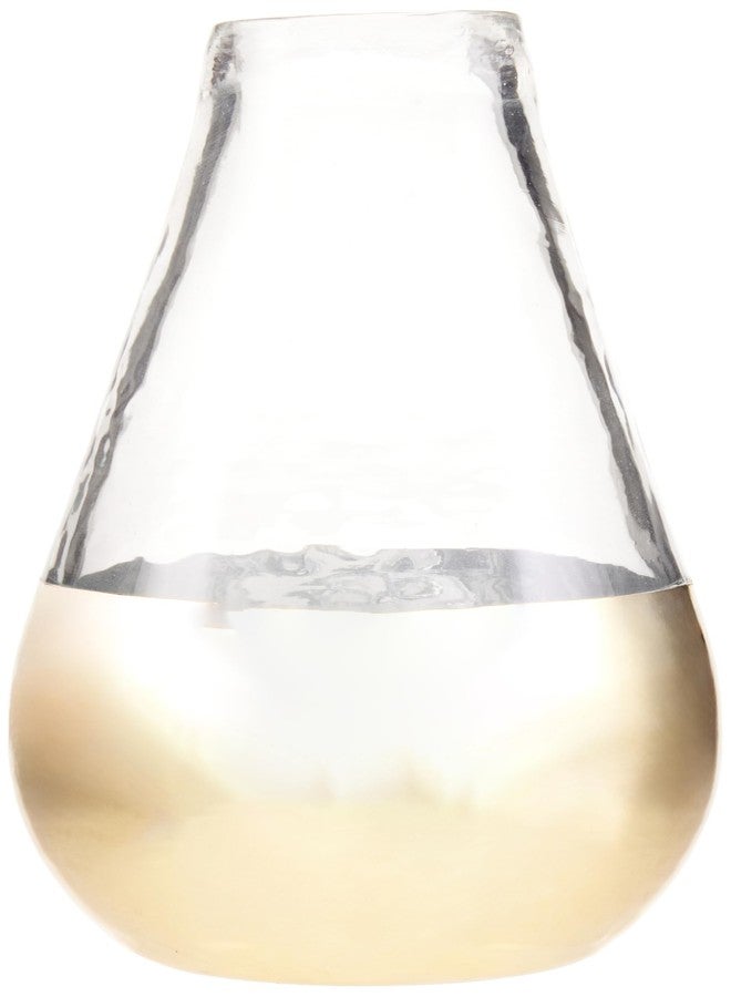 مد باي مزهرية متوسطة الحجم من الزجاج والذهب من مود باي - Image 2