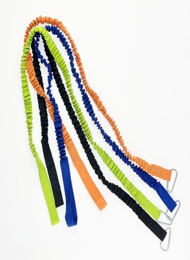 Kasteco 4 Pack Stretchable Paddle Leash Paddle Holder Tool Lanyard for Kayak and Paddles, Fishing Poles Rods (4) - Image 5