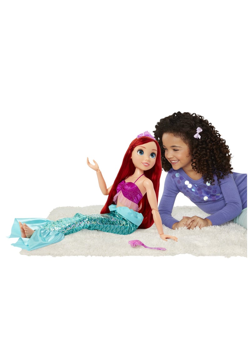Disney Princess - The Little Mermaid 32 inch Playdate Ariel Doll - Image 1