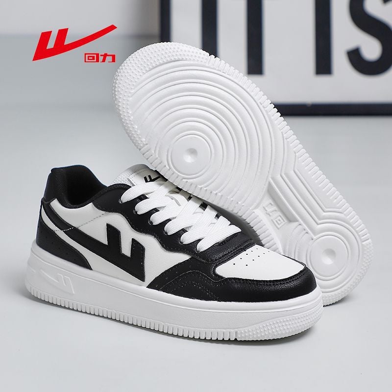 New Model of Men''s and Women''s Sneakers with Soft Soles, Lightweight White Shoes, Thick-Soled Trendy Styles for Spring and Autumn, Leather Sports Casual Shoes - Image 4