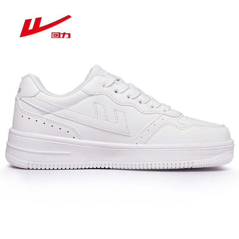 New Model of Men''s and Women''s Sneakers with Soft Soles, Lightweight White Shoes, Thick-Soled Trendy Styles for Spring and Autumn, Leather Sports Casual Shoes - Image 5