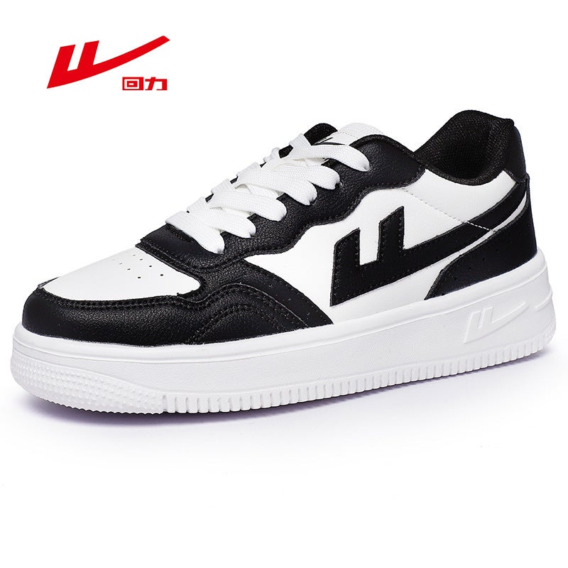 New Model of Men''s and Women''s Sneakers with Soft Soles, Lightweight White Shoes, Thick-Soled Trendy Styles for Spring and Autumn, Leather Sports Casual Shoes - Image 3