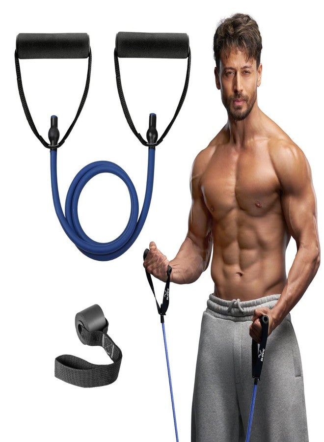 Slovic Resistance Tube [Upto 10 KG] | Resistance Band for Workout | Stretching Band for Exercise Band | Resistance Bands Set | Gym Equipment for Home Workout | Ideal for Men & Women - Image 1