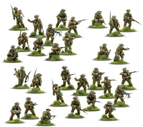 Warlord Games British Canadian Army Infantry 194345 28mm Scale Plastic Miniatures for Bolt Action Highly Detailed World War 2 Miniatures for Tabletop Wargaming - Image 5