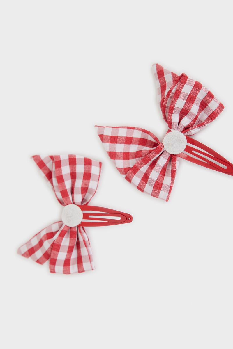 DeFacto Red Girl Hair Accessories Casual - Image 4