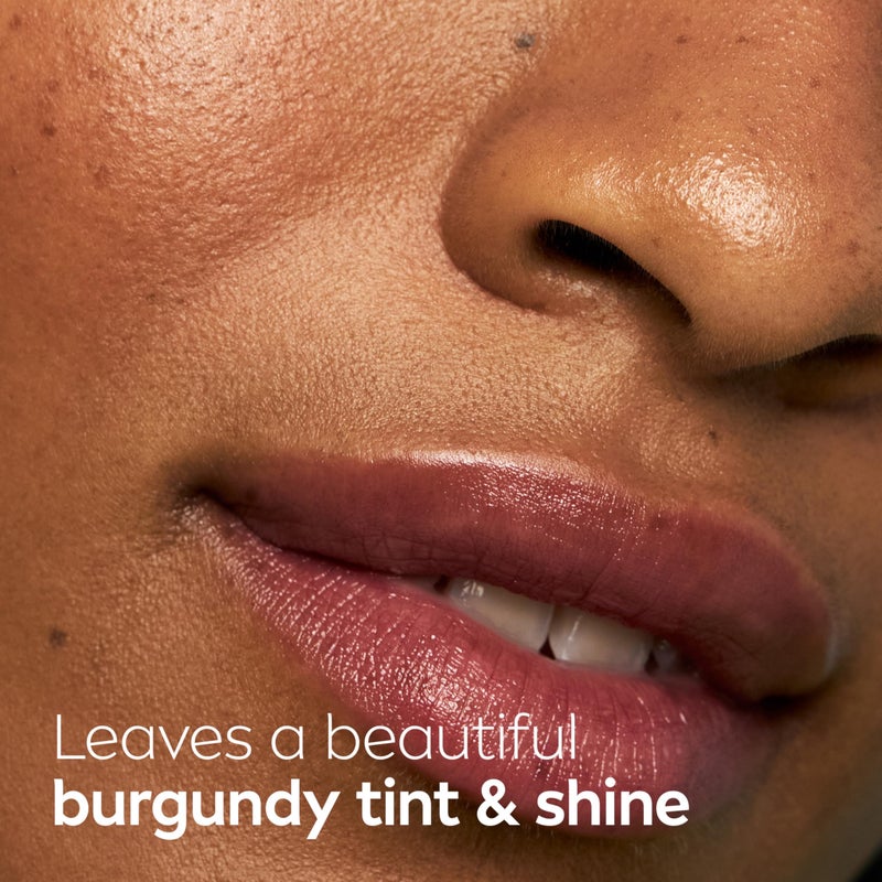 NIVEA Blackberry Lip Care, Tinted Lip Balm with Shea Butter, Nourishing Oils and Vitamin C & E, 3-in-1 Moisture, Repair (for Dry Lips) and Color, 0.17 Oz Stick - Image 3