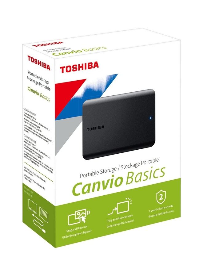 توشيبا كانفيو بيزكس من توشيبا، USB 3.2 و بسعة تخزين 1 تيرابايت - HDTB510EK3AA 1 TB - Image 5