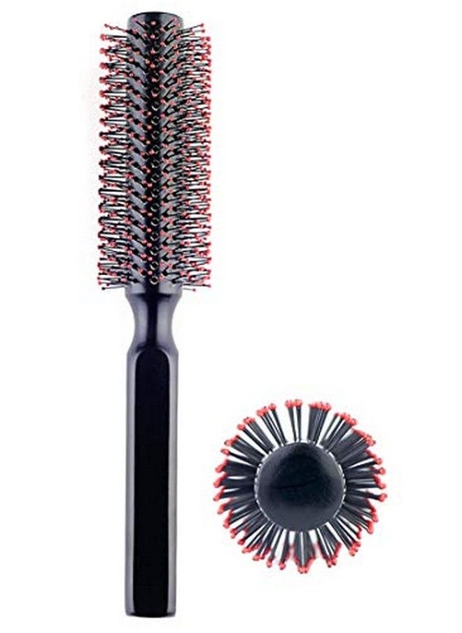 Perfehair Round Hair Brush For Blow Drying Wooden Blowout Brush With Soft Nylon Bristles For Medium Or Short Hair  - Image 3