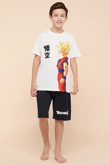 أر أند بي Goku Printed Pyjama Set