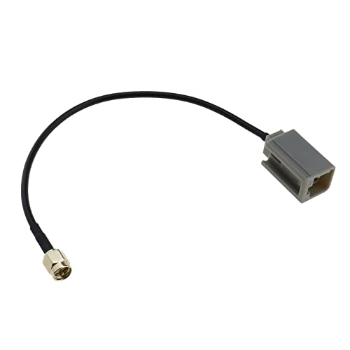 Create idea Car Auto Aerial Antenna Adapter GT5 Male Plug to SMA Male Plug for Wi-Fi radios Wireless Outdoor Antenna Radio Navigation GSM GPS DAB and DAB + - Image 1