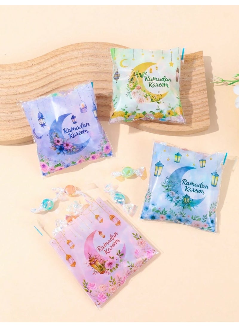 Ramadan giveaways: 50 colorful bags with a beautiful Ramadan design, perfect for presenting sweets and Ramadan gifts. - Image 4