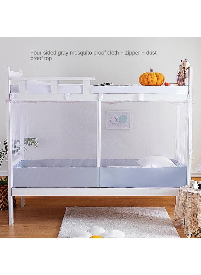 Bluejw M3AO New Encrypted Student Dormitory Mosquito Net Single 0.9m Upper And Lower Bunk 1.2 Bed Household High And Low Double 1.5 M - Image 1