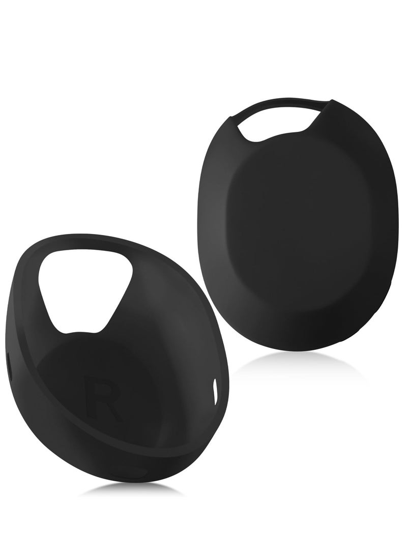 Silicone Earpads For Sony WH-1000XM5 Headphones Replacement Ear Cushions Cover (Black) - Image 1