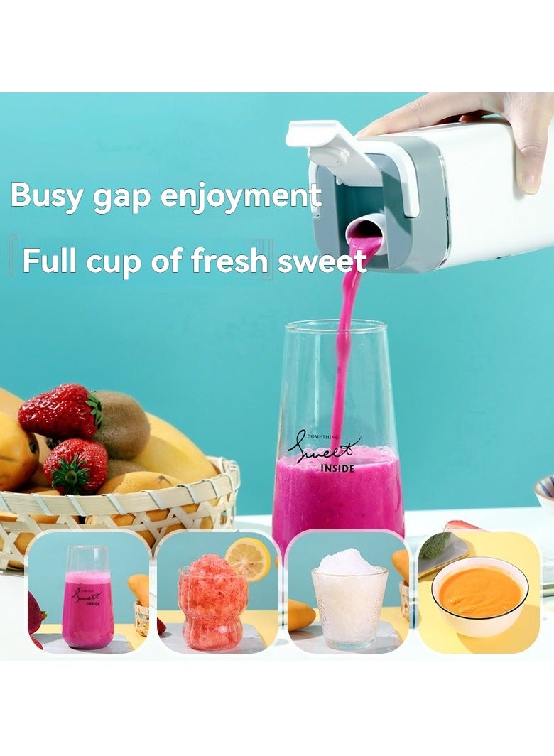 إم مياويان خلاط محمول صغير لشحن USB كوب عصير مع شفرات قوية لتكسير الثلج وصنع العصائر والسموثي - Image 2