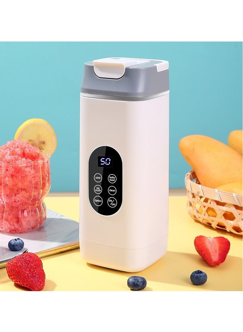 إم مياويان خلاط محمول صغير لشحن USB كوب عصير مع شفرات قوية لتكسير الثلج وصنع العصائر والسموثي - Image 3