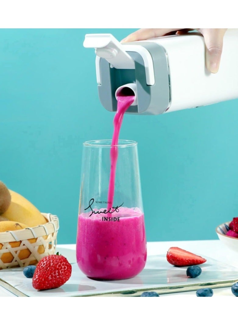 إم مياويان خلاط محمول صغير لشحن USB كوب عصير مع شفرات قوية لتكسير الثلج وصنع العصائر والسموثي - Image 5