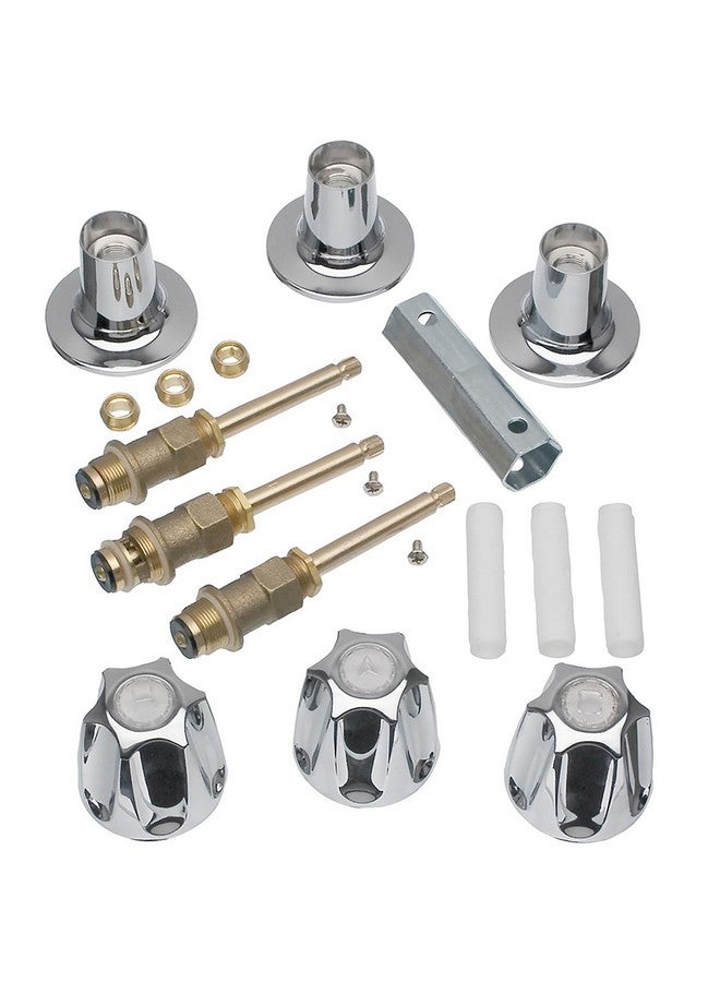 Danco 39619 Remodel/Rebuild Trim Kit for Price Pfister Verve Faucets | Knob Handle | 12H-2H, 12H-2C, 12H-18D |, Pack of 1, Chrome - Image 1
