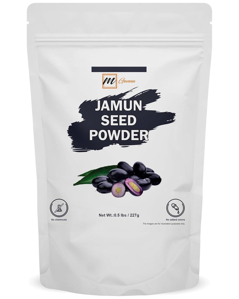 100 Natural Jamun SeedEugenia Jambolana Powder for Soft Radiant Skin and Health Care 05 LBS  227 GMS