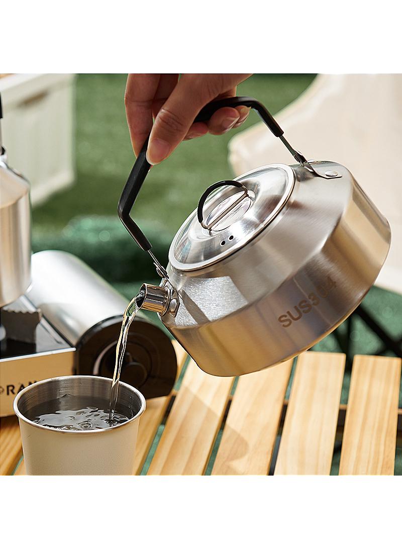 Y&D Stainless Steel Outdoor Mountaineering Camping Portable Boiling Kettle - Image 2