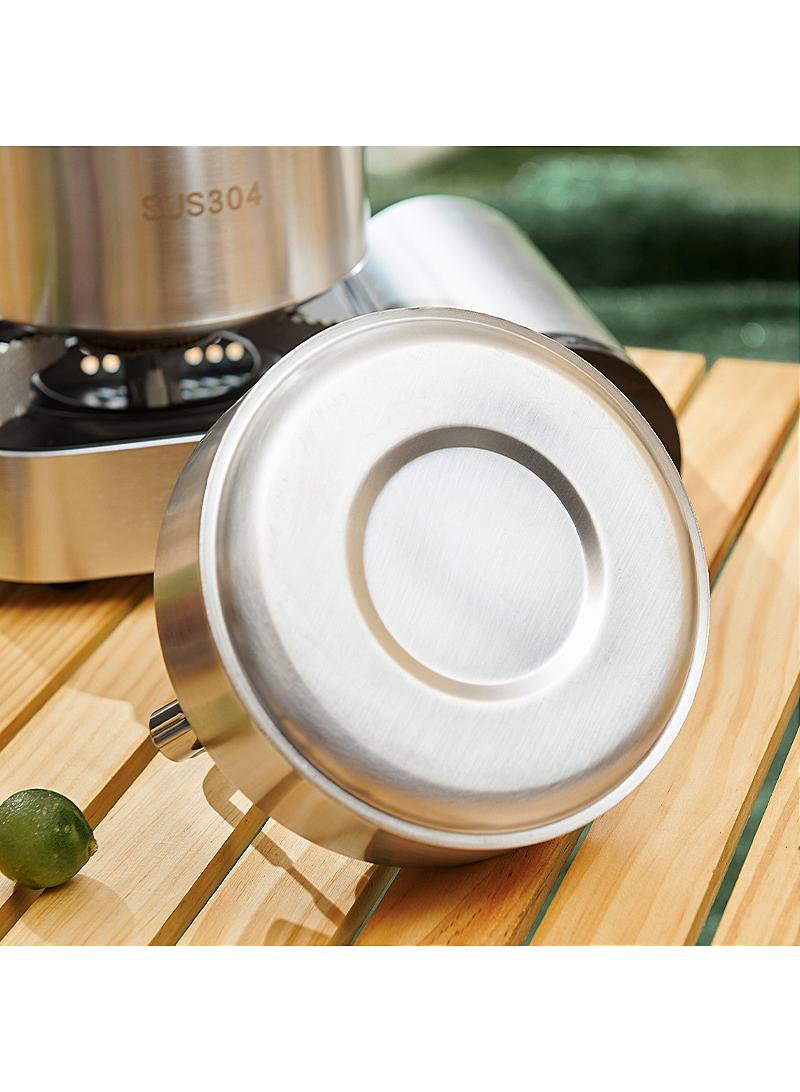 Y&D Stainless Steel Outdoor Mountaineering Camping Portable Boiling Kettle - Image 5