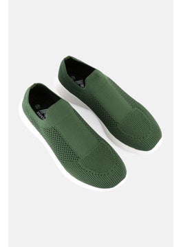 RBX Men Slip On Training Shoes, Olive  - Image 4