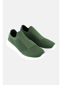 RBX Men Slip On Training Shoes, Olive  - Image 1