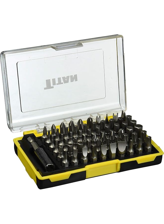 TITAN 16061 61 Piece Screwdriver And Security Bit Set - Image 1