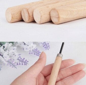 Offimart 6 PC WoodCarving Tool Set for Professionals Carpenters and Hobbyists - Image 4