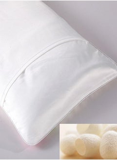 Lisesilk 2 Picec 6AGrade 22 Momme 100% Mulberry Silk Baby Silk Pillowcase 30*50 cm  - Image 3