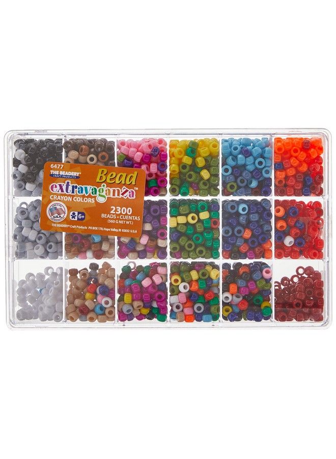 The Beadery Giant Crayon Bead Box Approximately 2300 Beads - Image 3