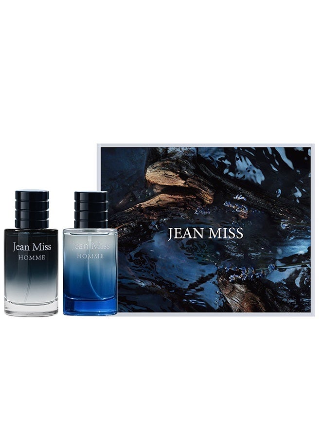 MARK HIM 2-Piece Men’s Eau de Toilette Gift Set, Ideal Gift for Birthday Holiday Anniversary, Dual Masculine Long-Lasting Perfume Kit - Image 1