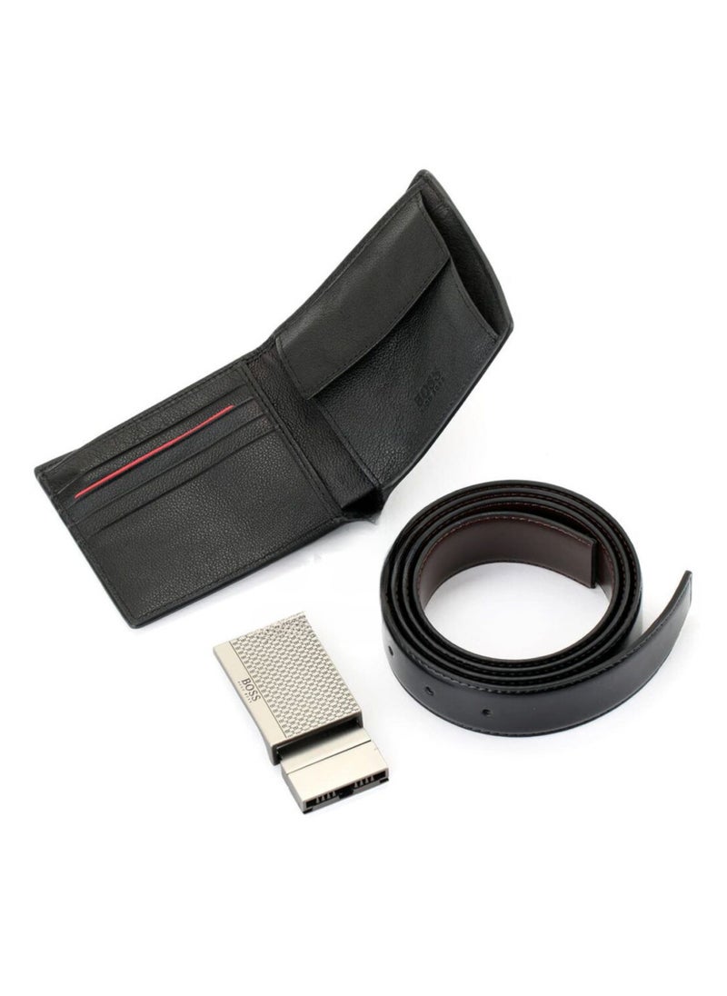Hugo Boss Wallet-Belt-Set For Men