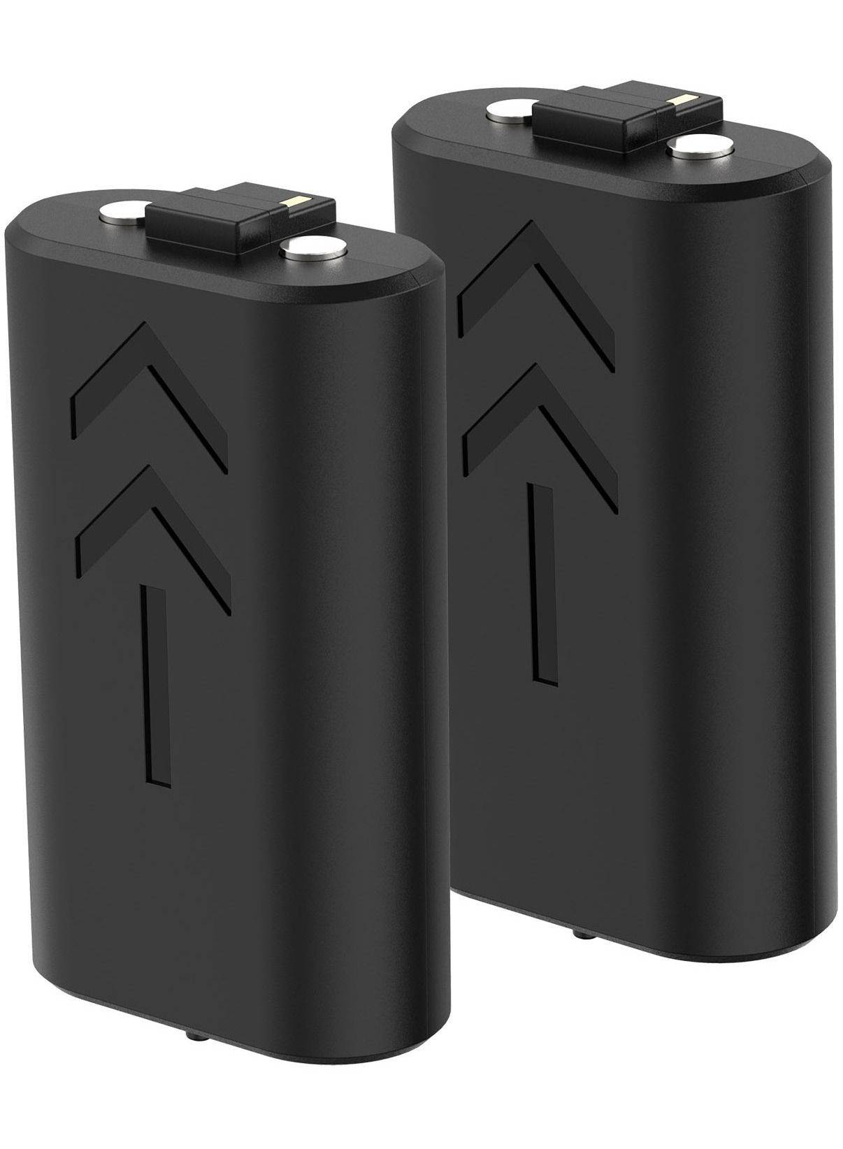 Rechargeable Controller Battery Pack [2-PACK] with [1200 mAh HIGH POWER capacity] for Xbox Series X and Series S (also compatible with Xbox Series One X/S) - Black 