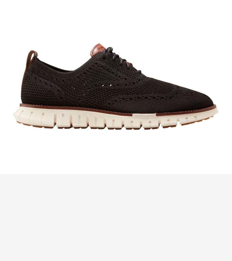 كول هان أكسفورد زيروجراند ريمستريد ستيتشلايت™ بنقشة وينجتيب للرجال