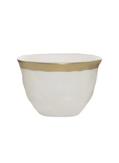 Alsaif Gallery Arabic coffee cups set with golden line 12 pieces Al-Saif Gallery  - Image 2