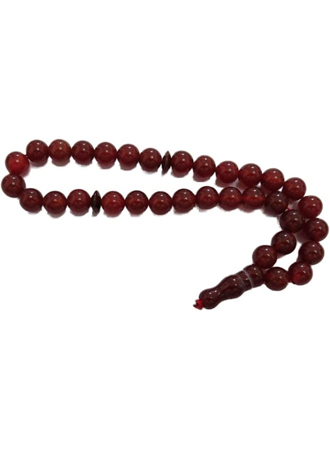 Natural Oudi Brazilian Agate Stone Rosary,