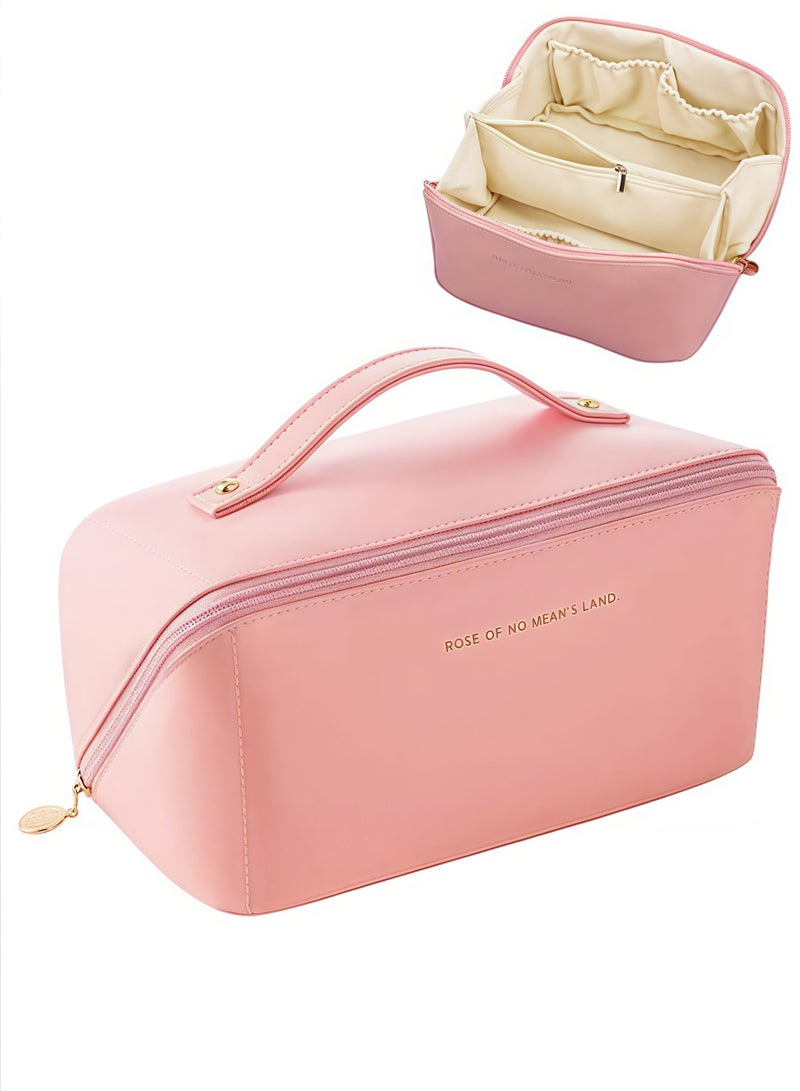 Pillow Makeup Bag for Girls Pink Makeup Storage Bag - Image 1