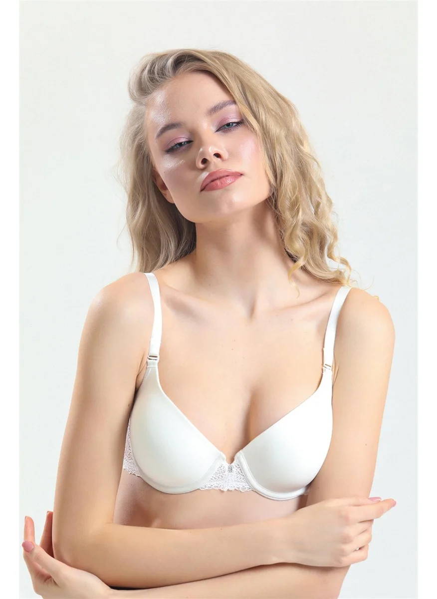 ماجيك فورم 4520 Women's Ecru Sponge Lace Bra