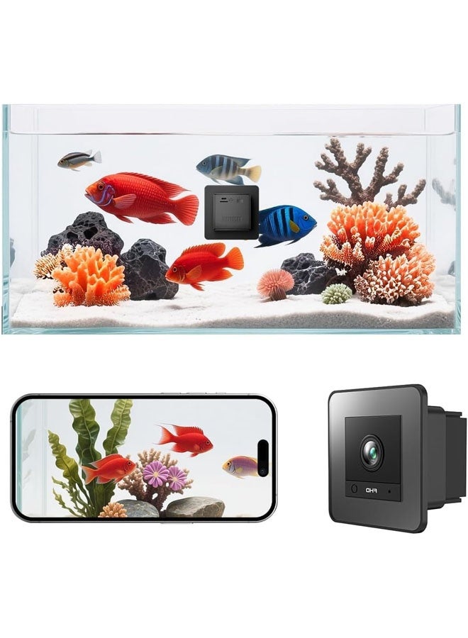 إل إي L&E Aquarium Terrarium Pet Vision For Fish Quick Install Powered Recording