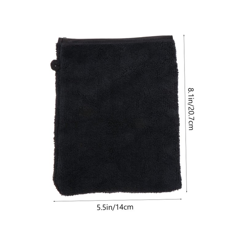 1 Piece Makeup Gloves Facial Cleansing Mitts Reusable Washable Shower Skincare - Image 4