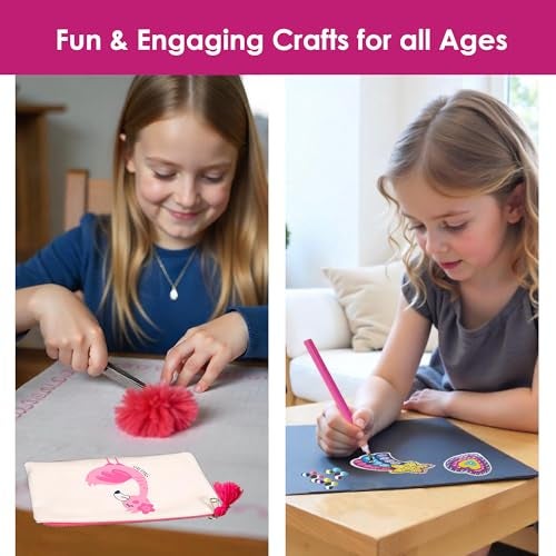 CHALK AND CHUCKLES Chalk & Chuckles 7 Days of Art & Craft Kit for Kids Age 9+, 30 DIY Creative Activities-Diamond Art Stickers, Painting, Scratch Art, Birthday Gifts for Boys & Girls, Teens, 10, 11, 12-15 Years - Image 4