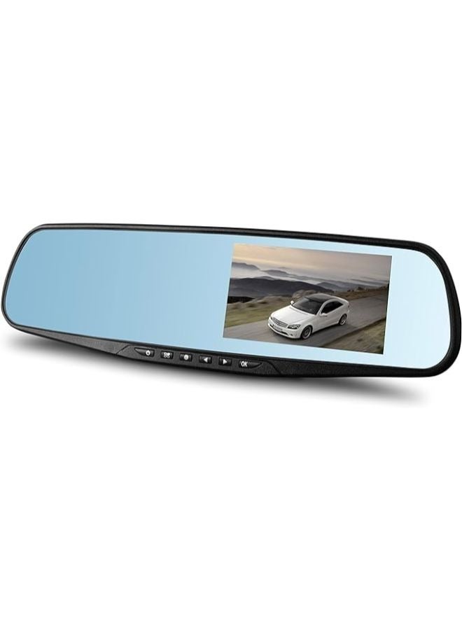 Vehicle Black Box Dvr With 4.3" Color Screen, 1080P Resolution - Image 1
